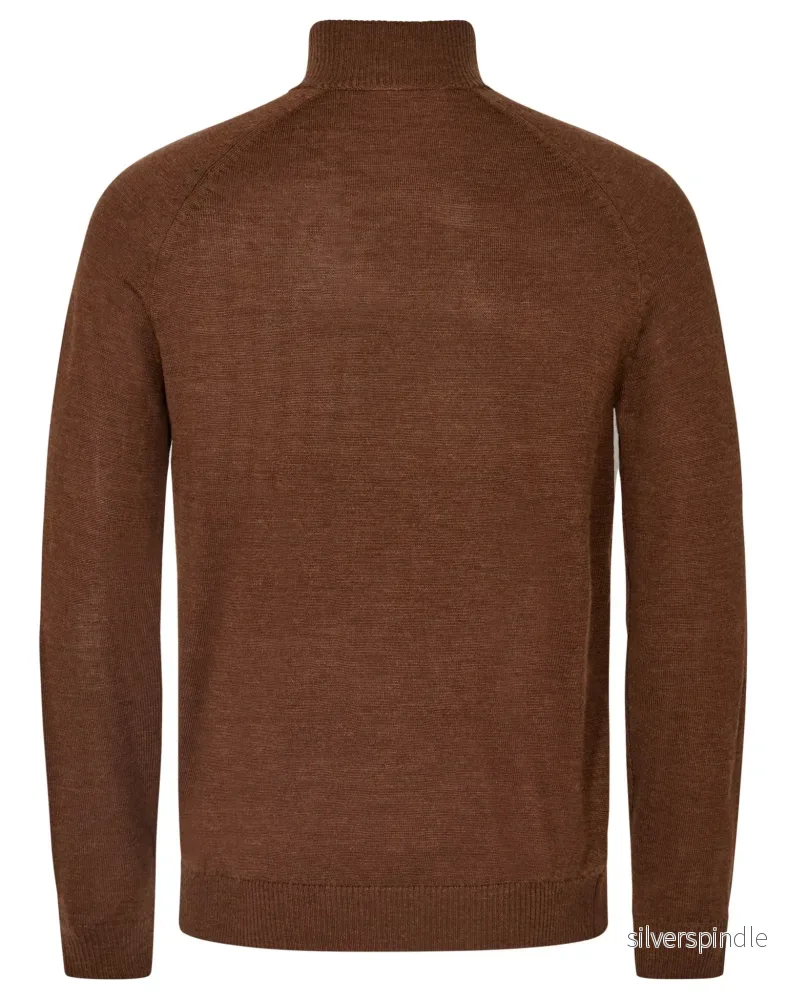 BS Pelle regular fit Strik - Tobacco - Bild 2