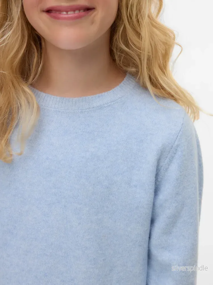 DOFFY O-NECK PILLOVER BRUNNERA BLUE - Bild 2