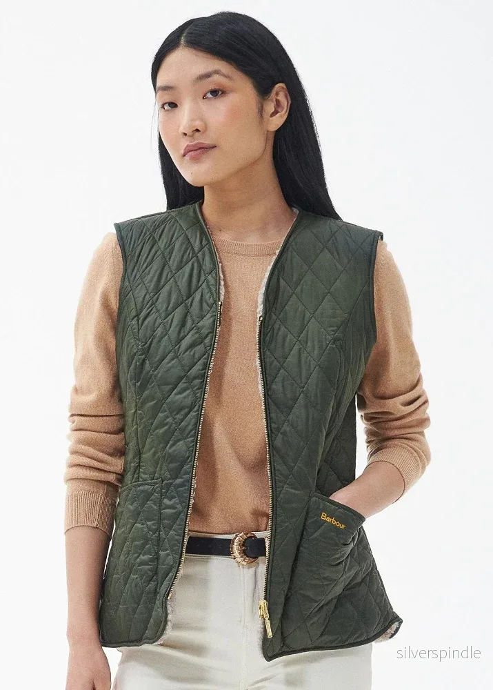 Barbour Markenfield Liner Olive Natural