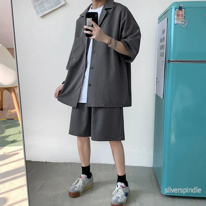 Ethan | Sommar Tvådelad Kostym med Lös Passform - Bild 2