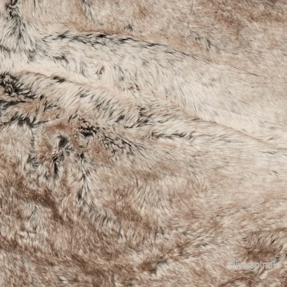 Skinnwille Cozy Pläd - Naturlig Melange - Bild 3
