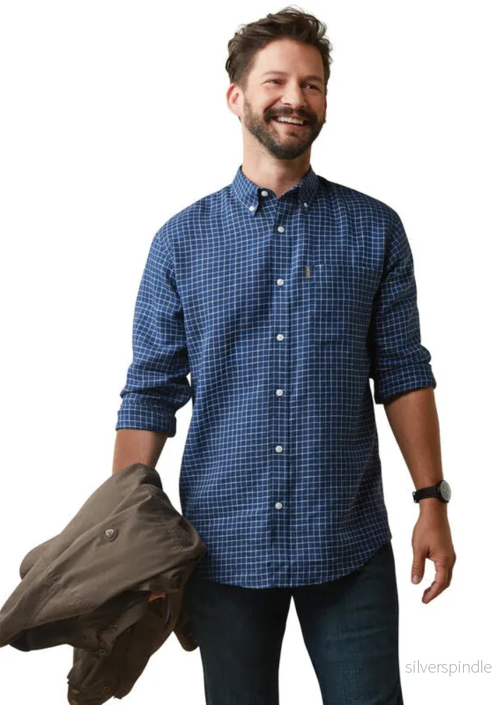 Ariat Sonoma Shirt Navy Tattersall Ariat Sonoma Shirt Navy Tattersall