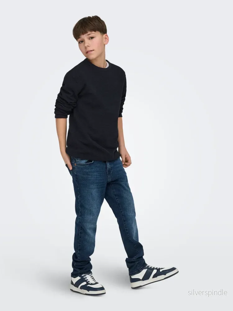 JR PANTER PULLOVER NAVY JR PANTER PULLOVER NAVY