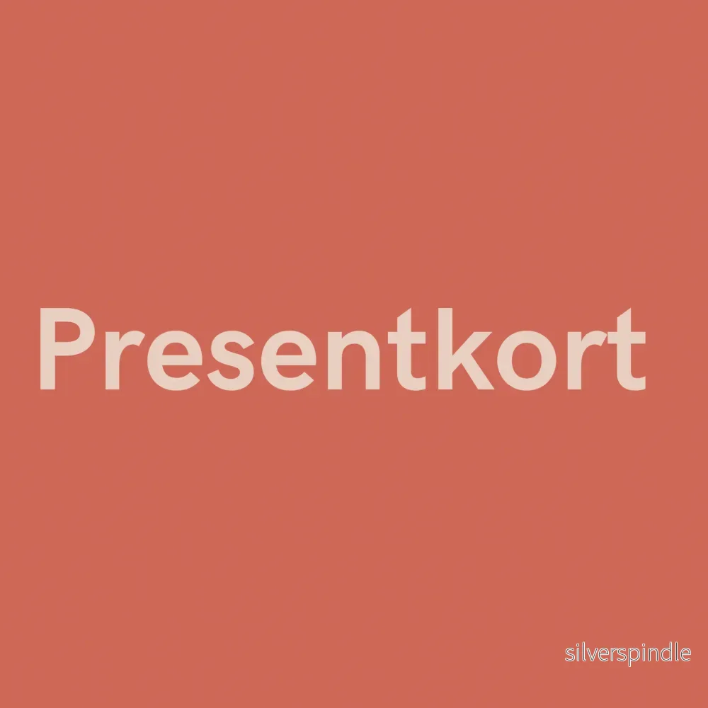 Digitalt Presentkort