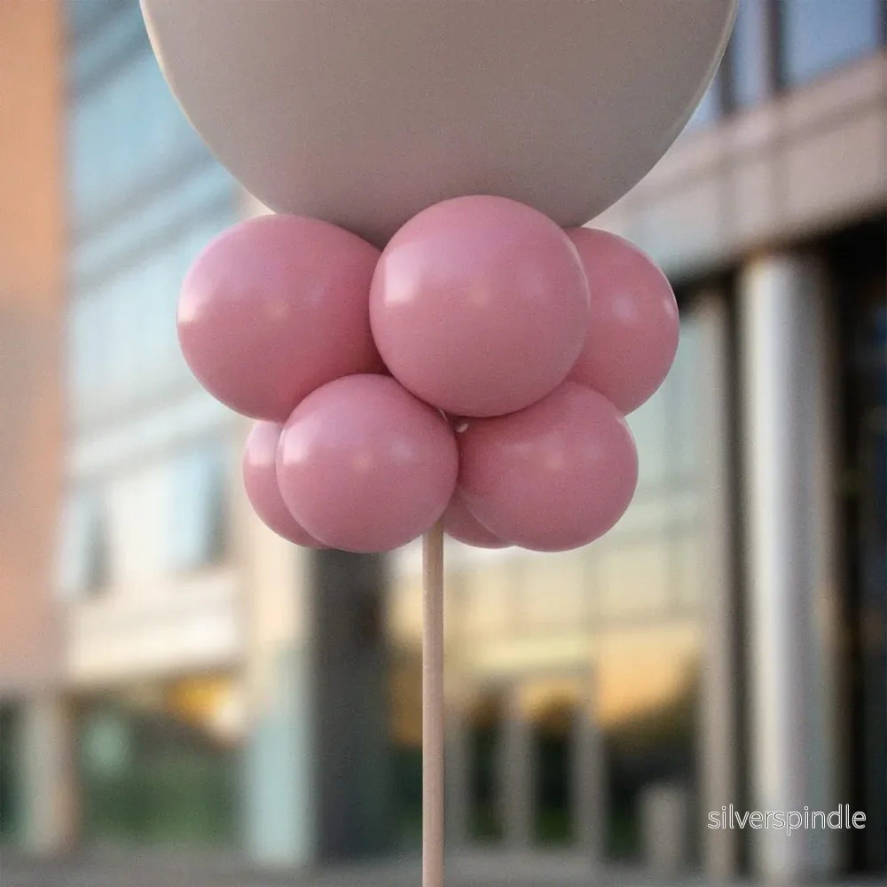 Vintage rosa ballongknippen 28 cm – 10-pack Vintage rosa ballongknippen 28 cm – 10-pack