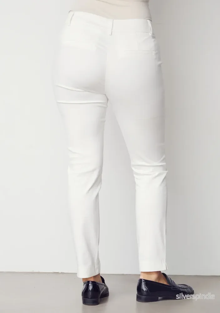 Isay Chino Pant - Long Broken White - Bild 2