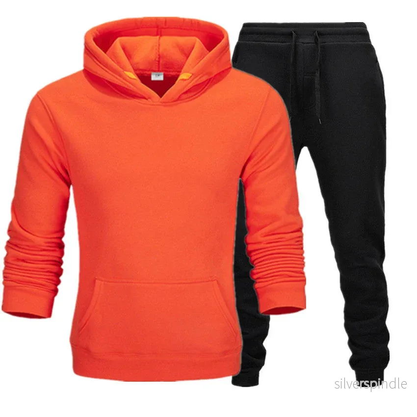 Ethan | Varmt Träningsset med Hoodie och Joggerbyxor för Vinter - Bild 3