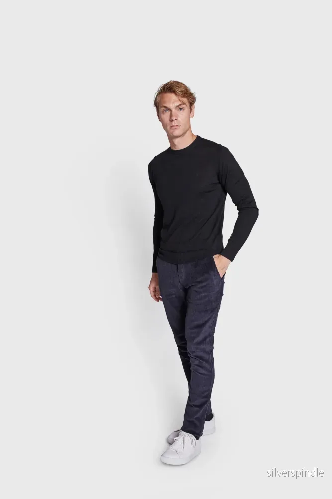 BS Marvin Slim Fit Chinos - Navy - Bild 3