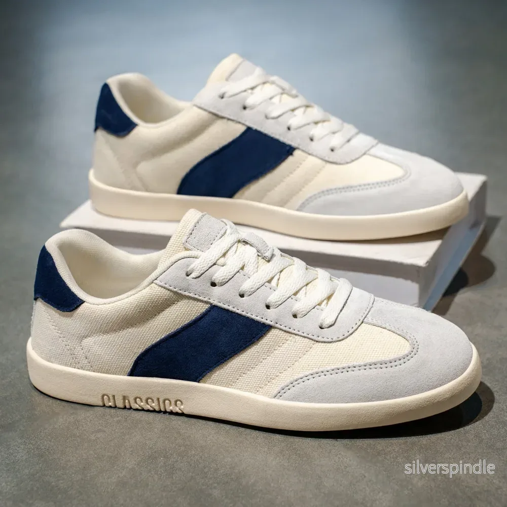 Ethan | Lätta Komfortabla Sneakers med Canvas-Ovandel Ethan | Lätta Komfortabla Sneakers med Canvas-Ovandel