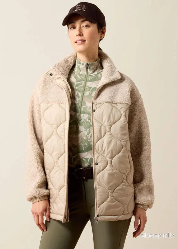 Ariat Sherpuff Jacket Chateu Grey - Bild 3