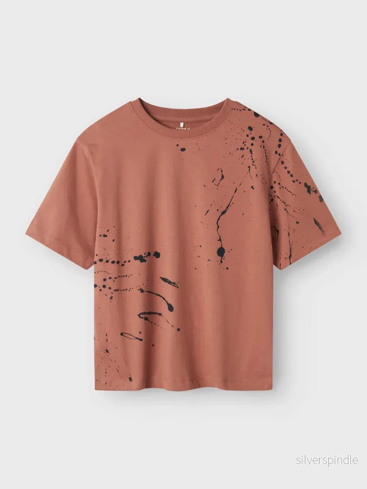 T-shirt Splash m ryggprint - Bild 3