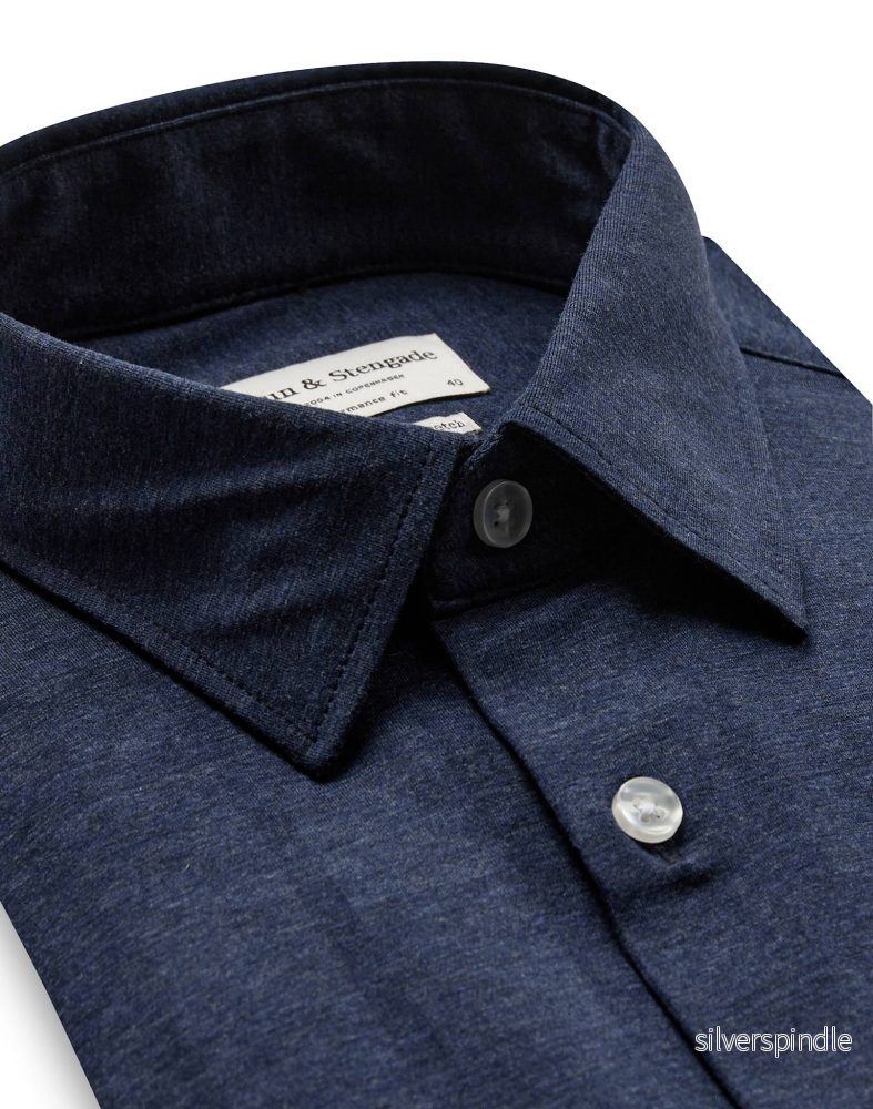 BS Nava Performance Fit Skjorta - Navy - Bild 2