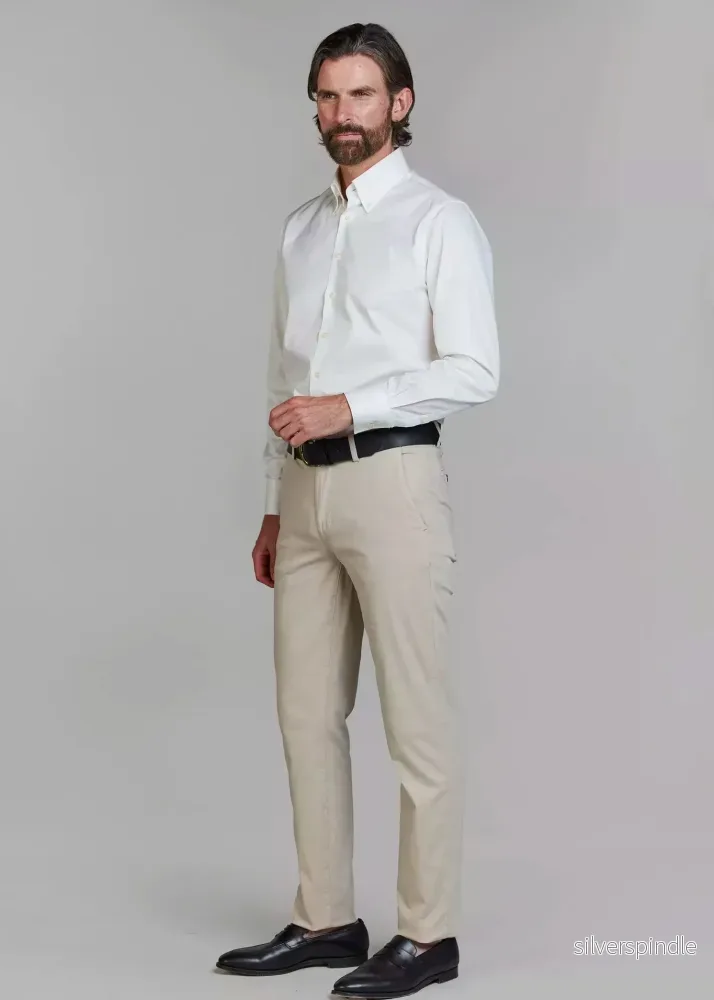 Hansen & Jacob Classic Chino Aerodyn High Stretch Beige