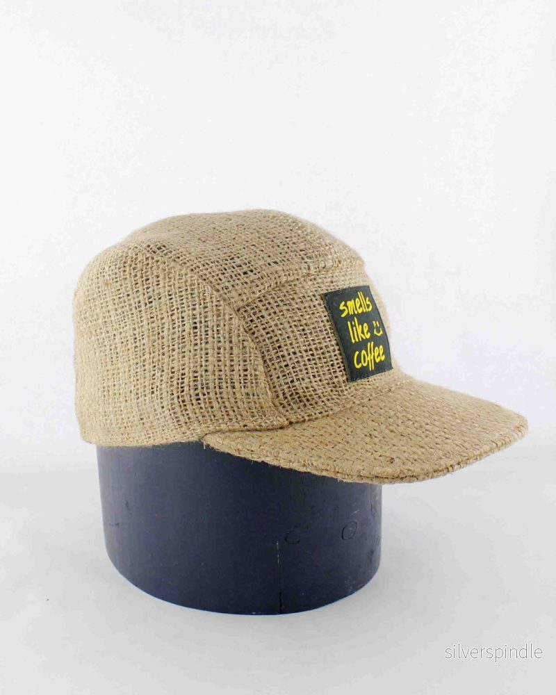 Up-cycled Coffee sack Cap 01 - Bild 2