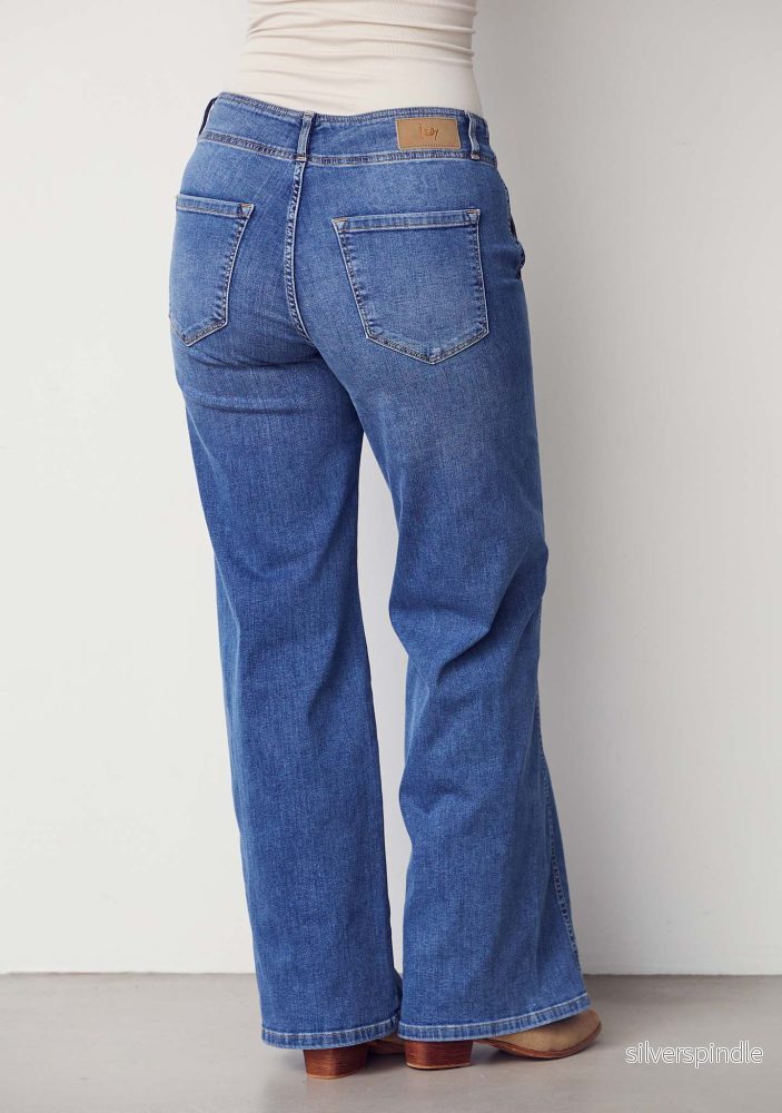 Como New Wide Jeans - Mid Denim Wash - Bild 3