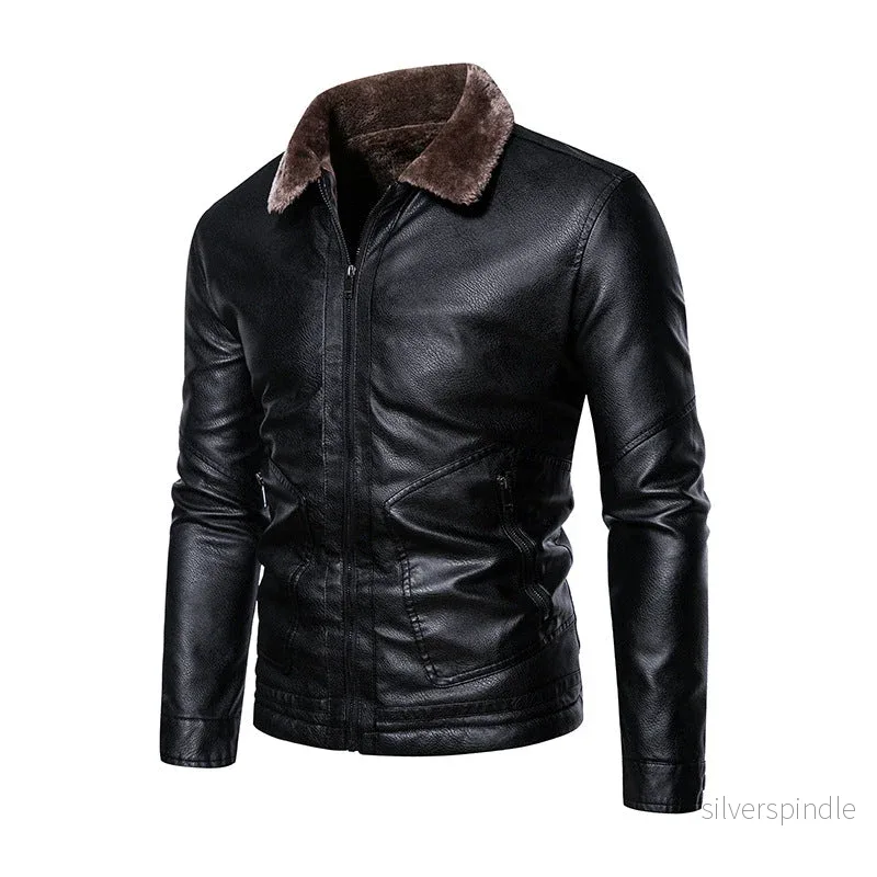 Liam | Elegant Slim Fit Vinterjacka Dam i PU-Läder