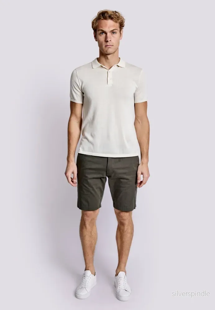 BS Massimo Regular Fit Shorts - Army - Bild 3
