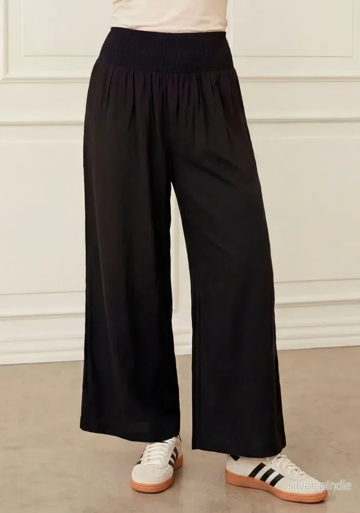 Ane Smock Pant – Black