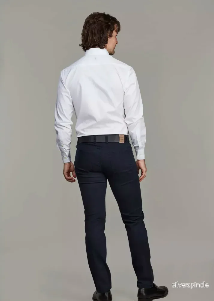 Hansen & Jacob 5-pkt Silk Touch Okado Navy - Bild 3