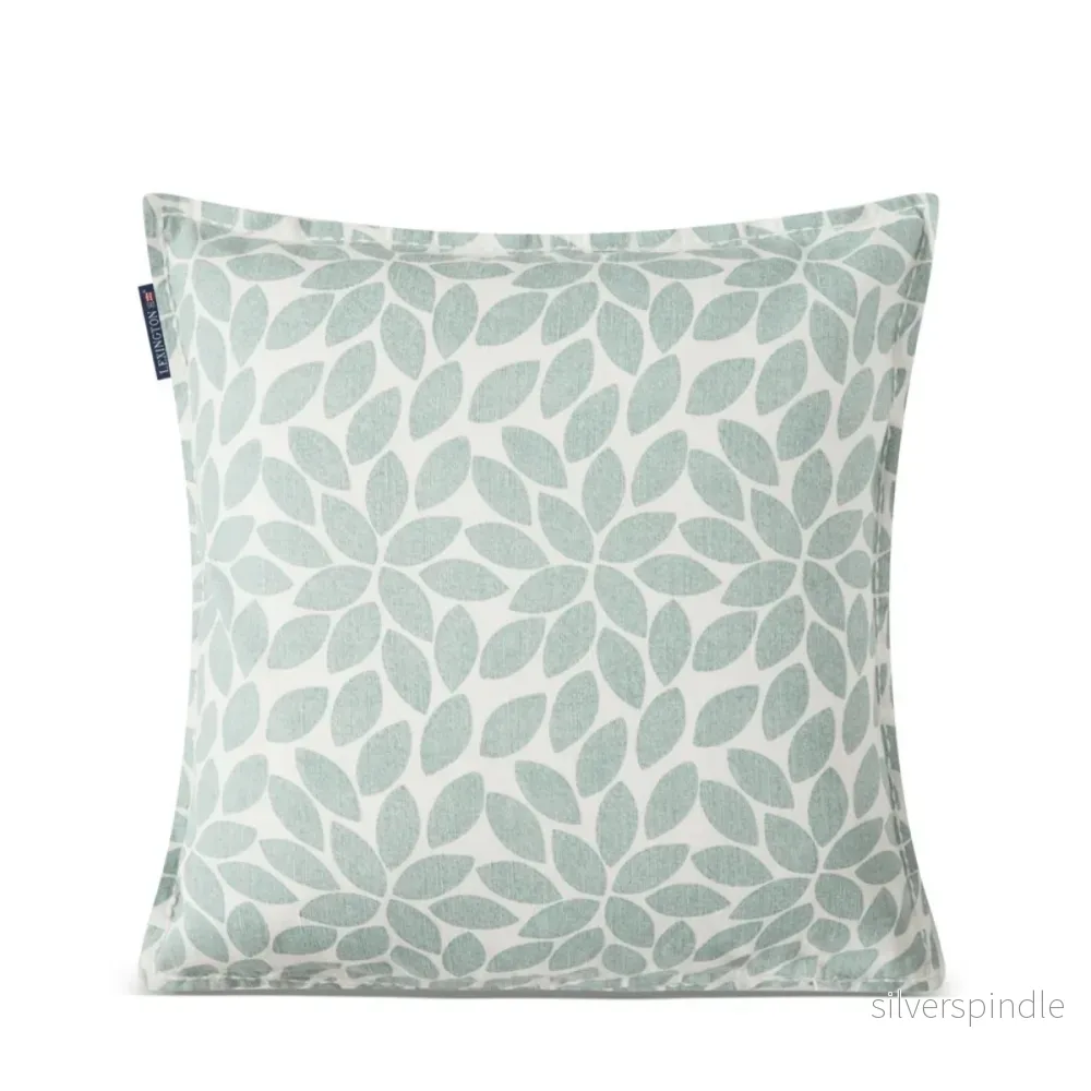 Lexington Printed Leaves Organic Cotton Prydnadskudde - Outlet - Bild 2