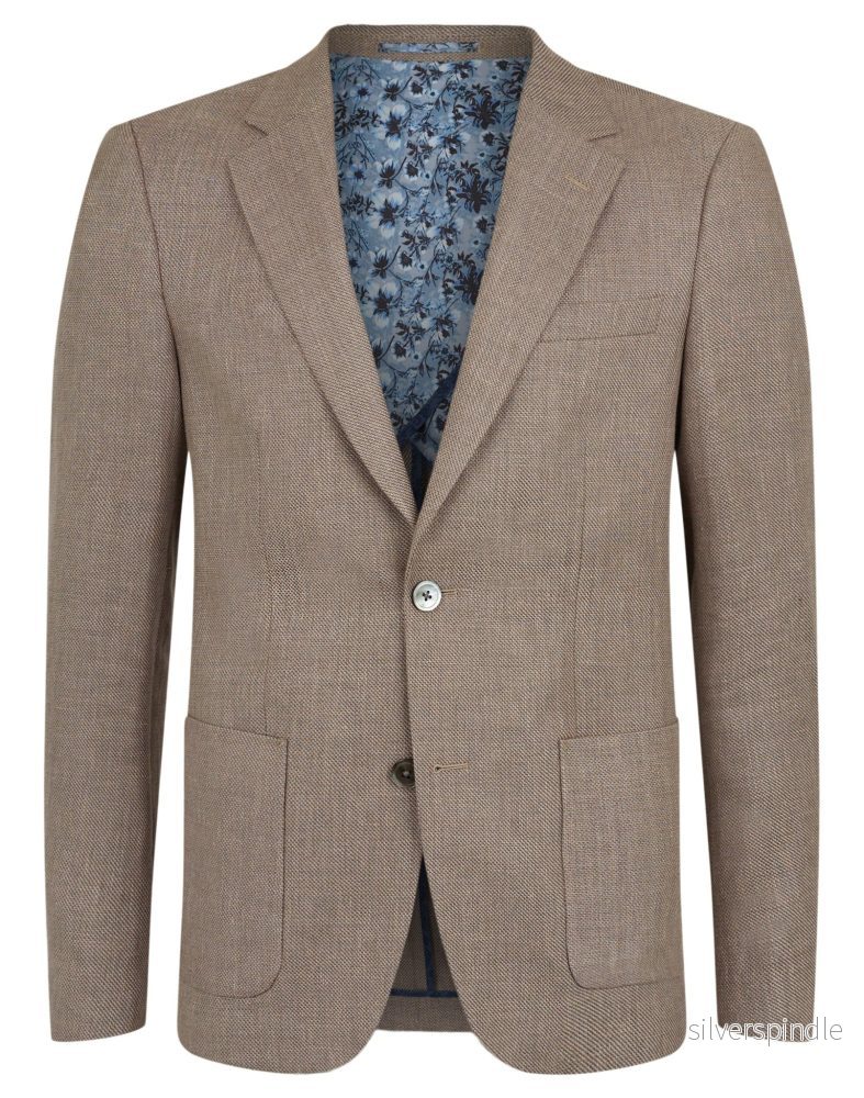 BS Trentino Slim Fit Suit Set - Sand