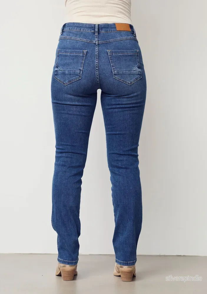 Como Long Jeans - Mid Denim Wash - Bild 3