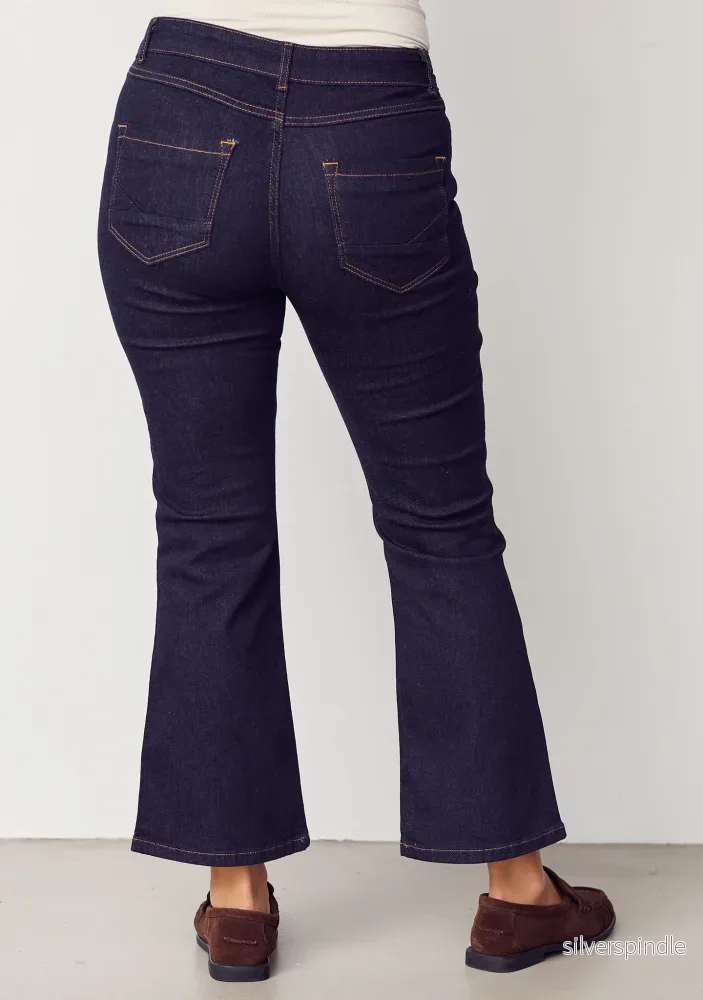 Como Flare Jeans - Unwashed Denim - Bild 3