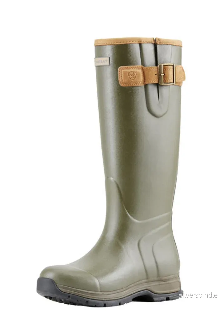 Ariat Burford Men’s Waterproof Rubber Boot Olive Green Ariat Burford Men’s Waterproof Rubber Boot Olive Green