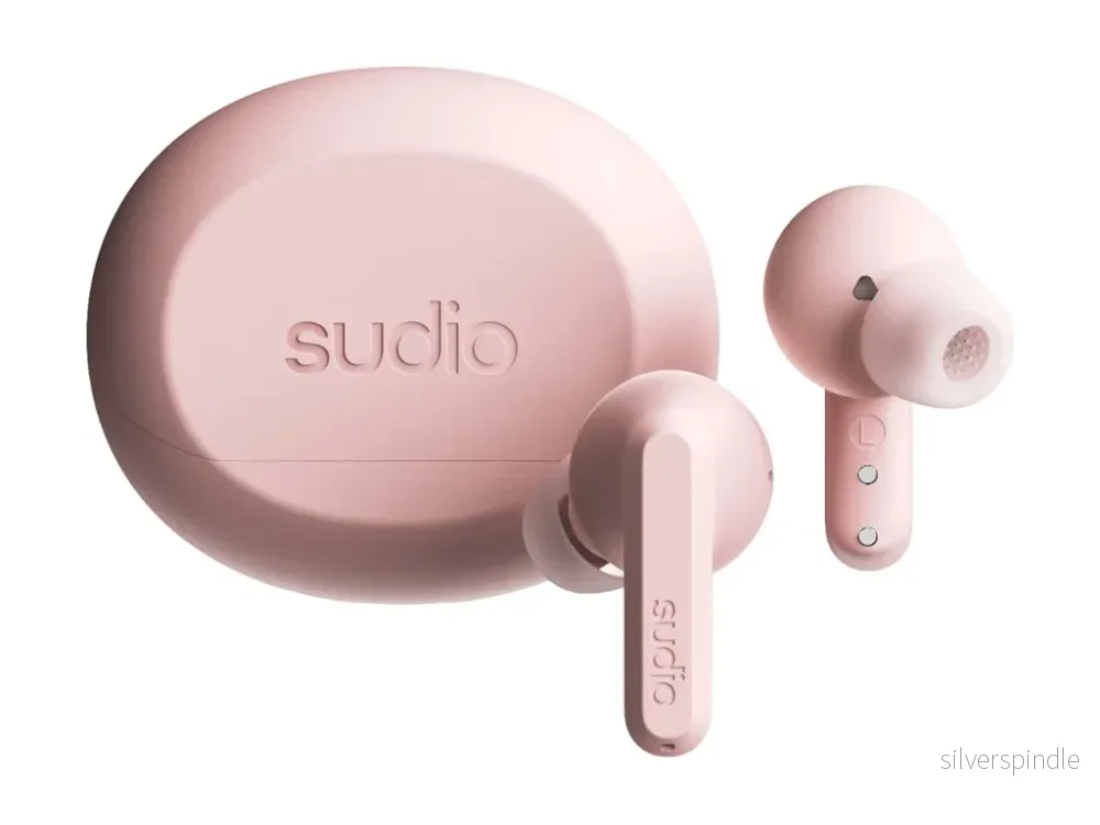 Sudio A3 Pro Trådlösa hörlurar - Rosa - Bild 2