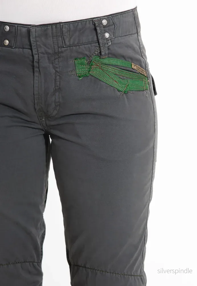 PANTALONE TROUSERS - Olivgröna - Bild 2