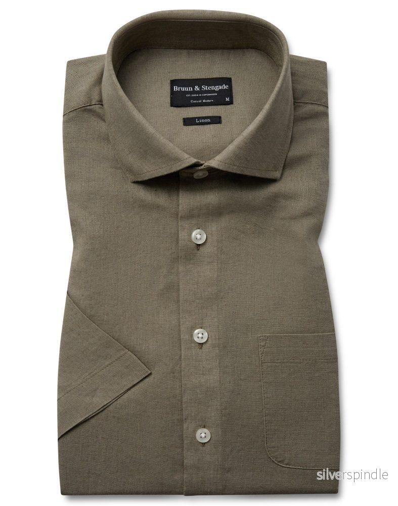 BS Lott Casual Modern Fit Skjorta - Green