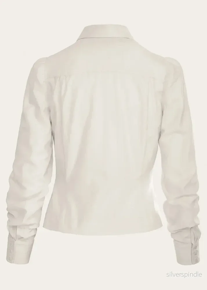 The Spectacular Spearpoint Shirt - Antique white - Bild 3