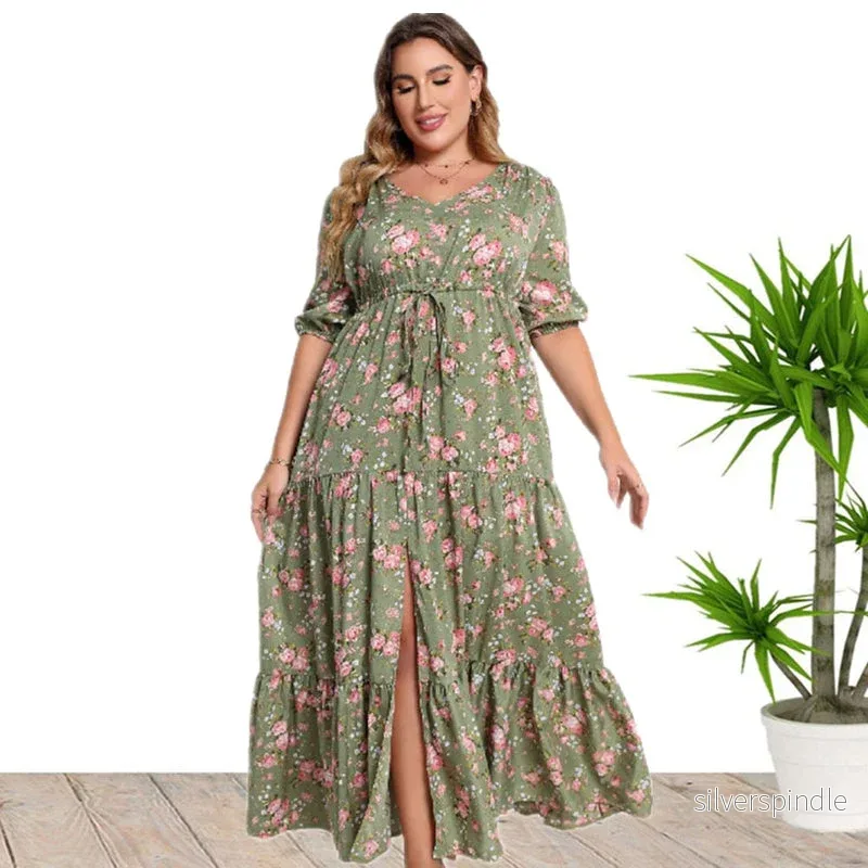 Sophie | Lätt Blommig Sommarklänning Dam - Bild 2