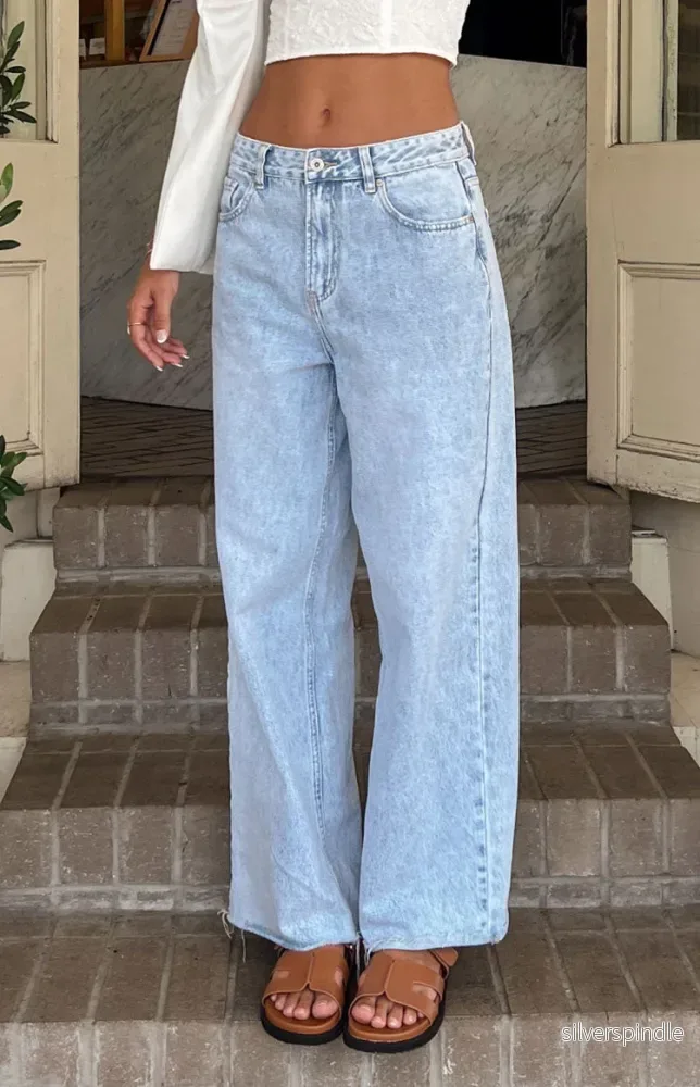 Emma | Trendiga Vida Boyfriend-jeans med Rå Kant Emma | Trendiga Vida Boyfriend-jeans med Rå Kant