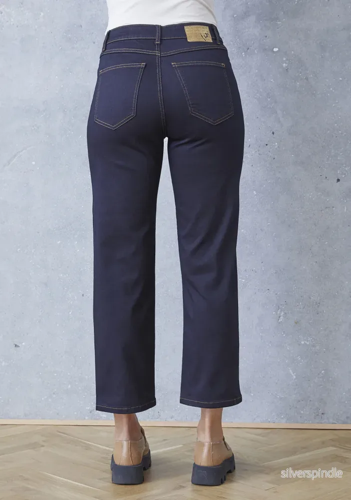 Lido Straight Jeans - Blue Black Denim - Bild 2