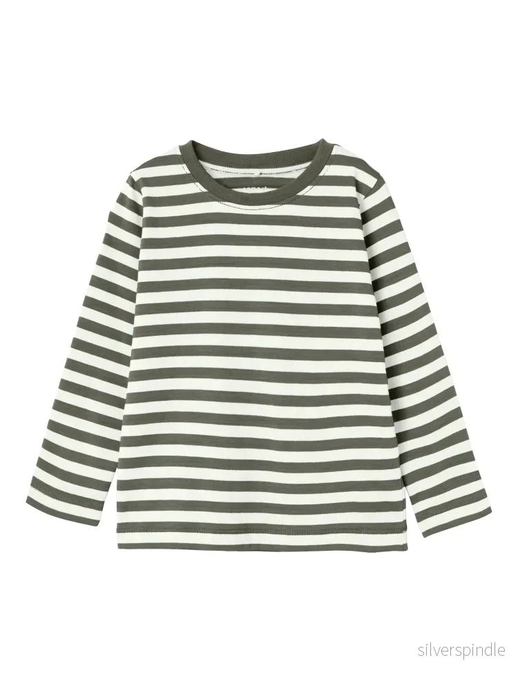 Långärmad t-shirt grön