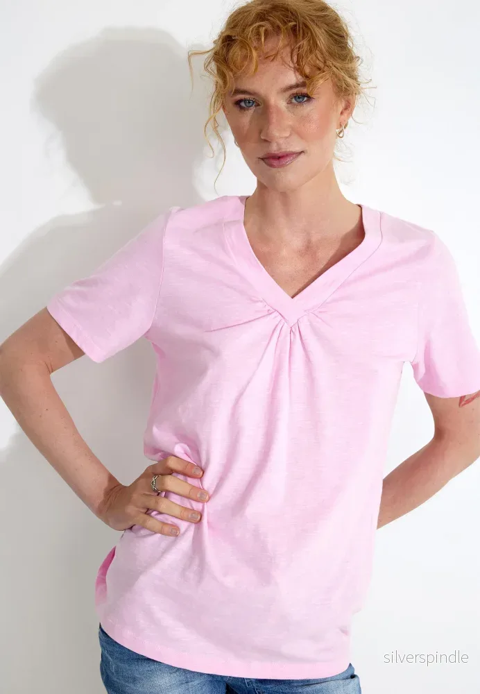 SABINA T-SHIRT - Sweet lilac