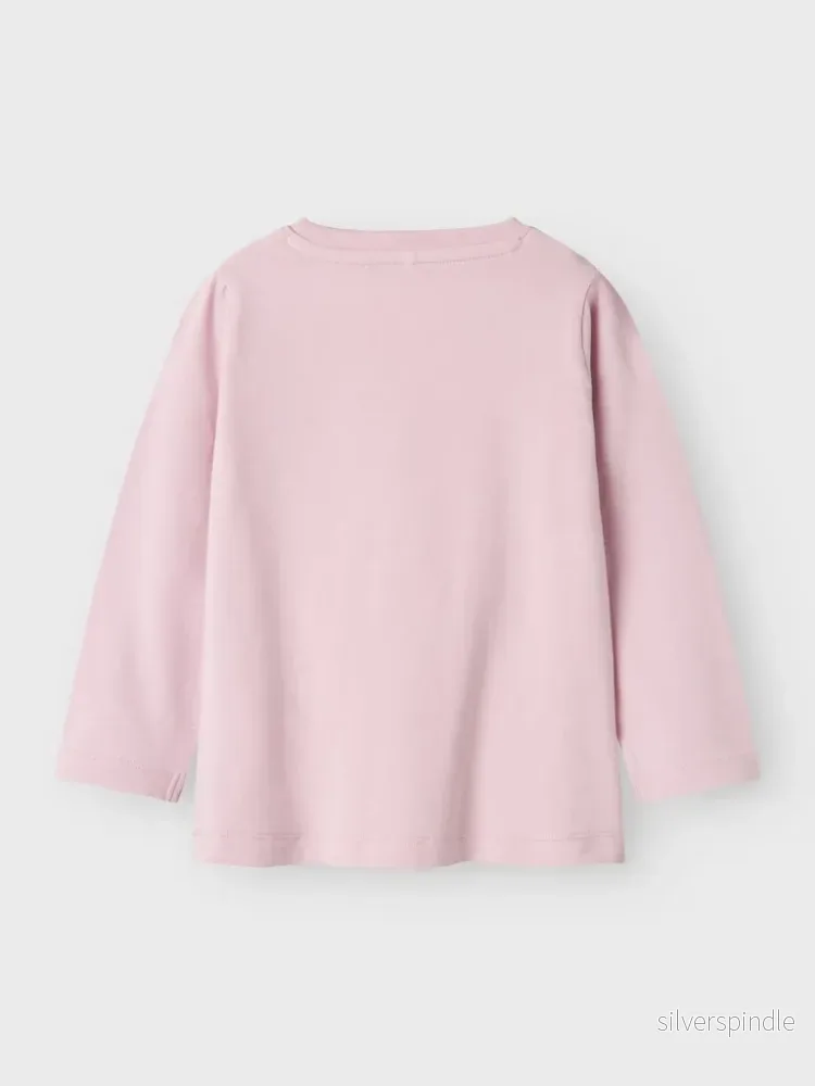 Långärmad T-shirt Rosa - Bild 3