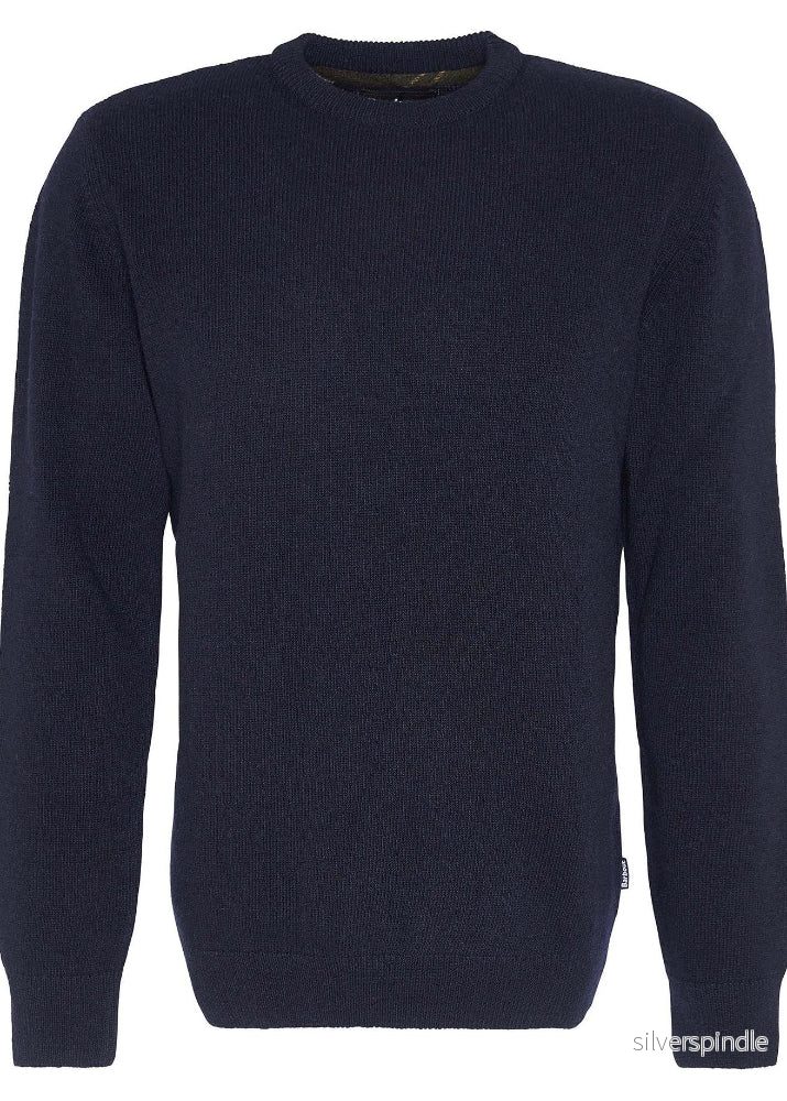 Barbour Holden Crew Neck Sweater Navy - Bild 3