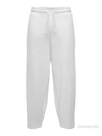 CERES WIDE PANTS LIGHT GREY - Bild 2