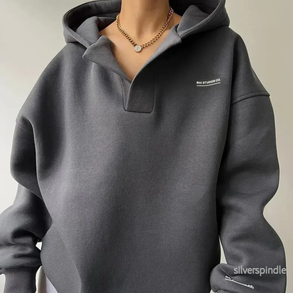 Mason | Avslappnad Oversized Hoodie Med Huva - Bild 3