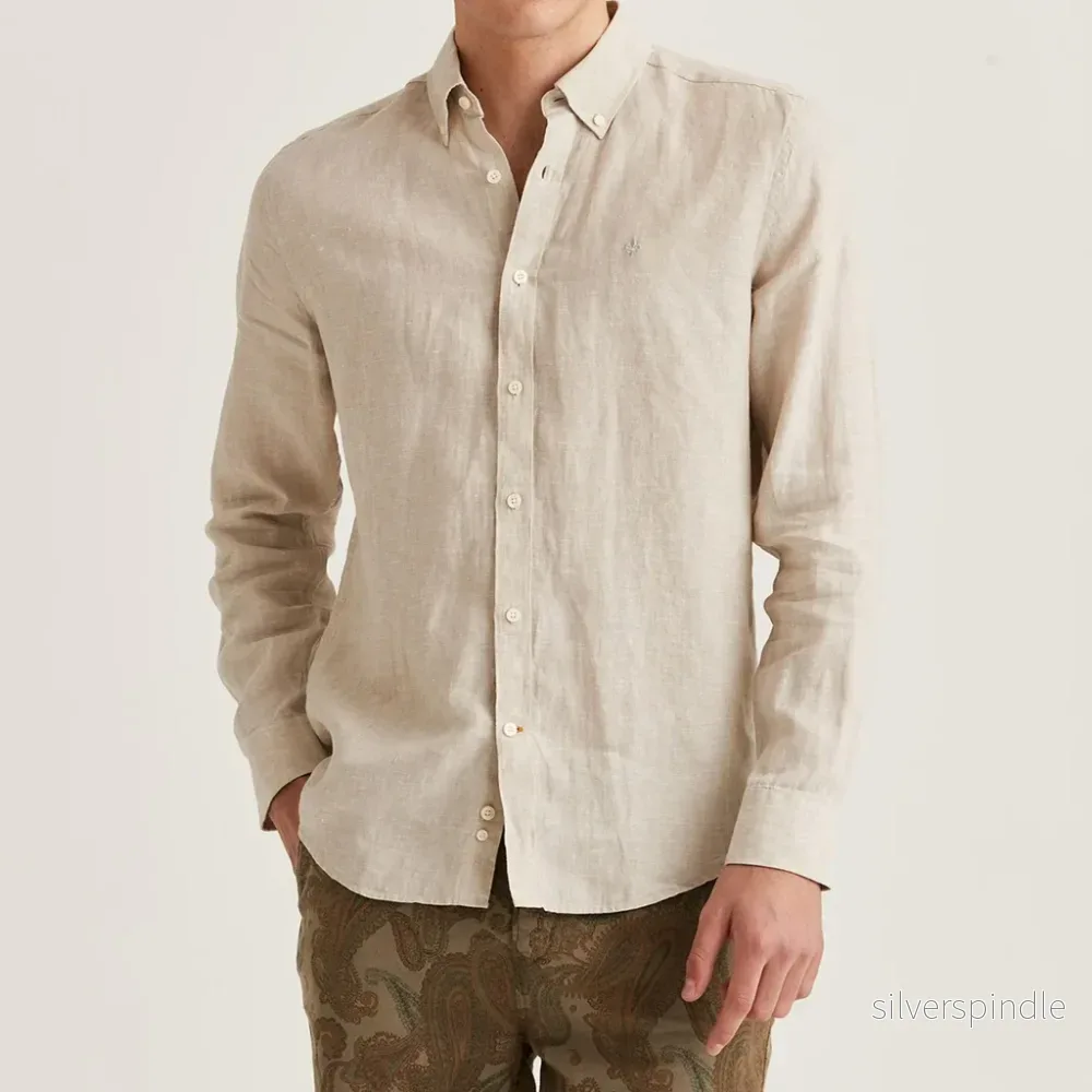 Douglas BD Linen Shirt LS