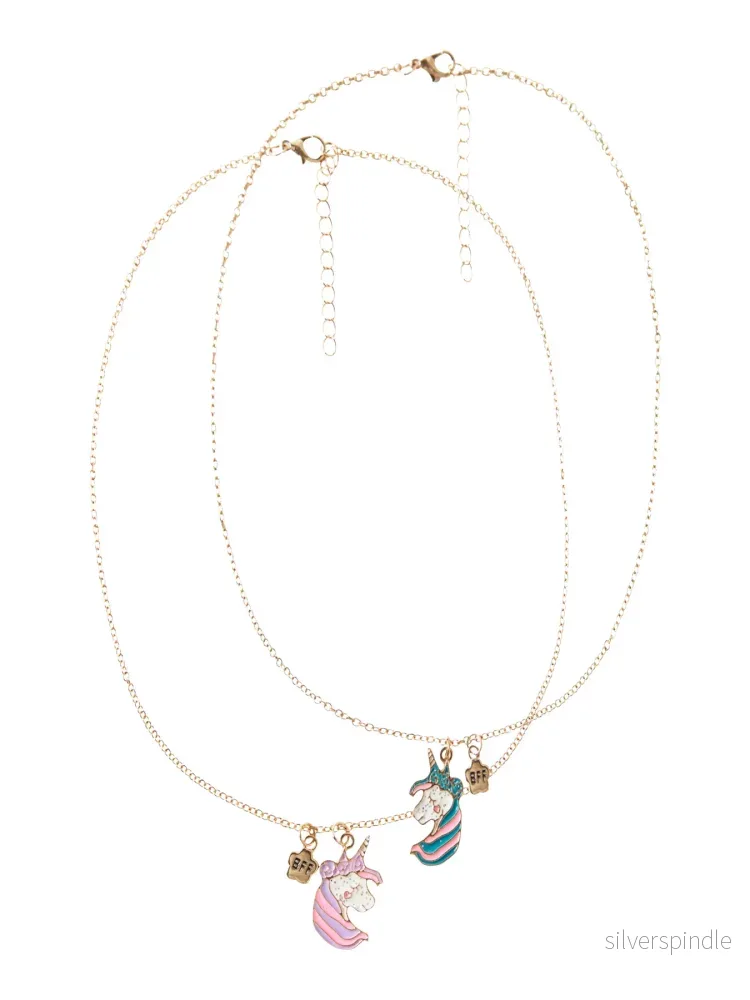 BFF Unicorn Halsband 2-pack