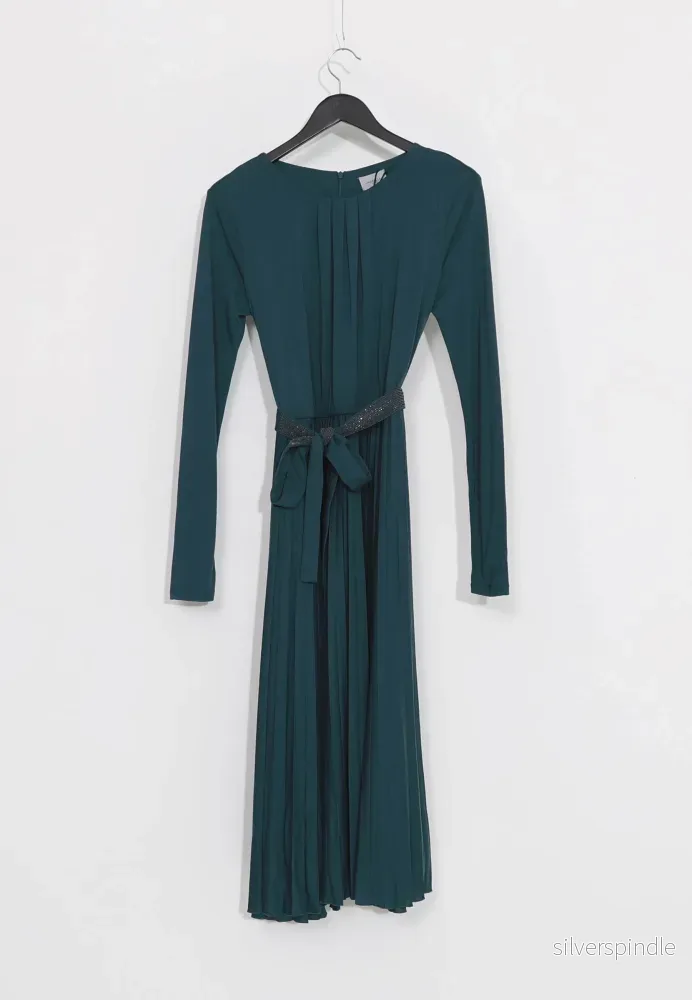 ZUFOLO DRESS - Mörkgrön