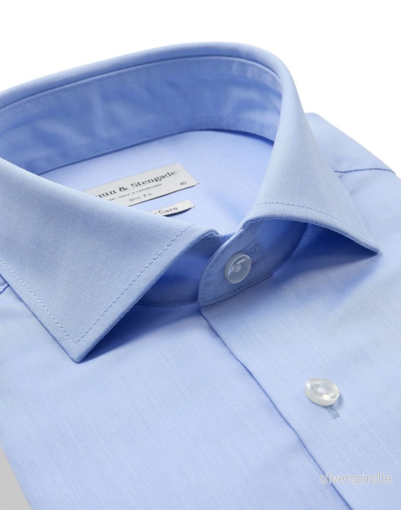 BS Vucevic Slim Fit Skjorta - Light Blue - Bild 2