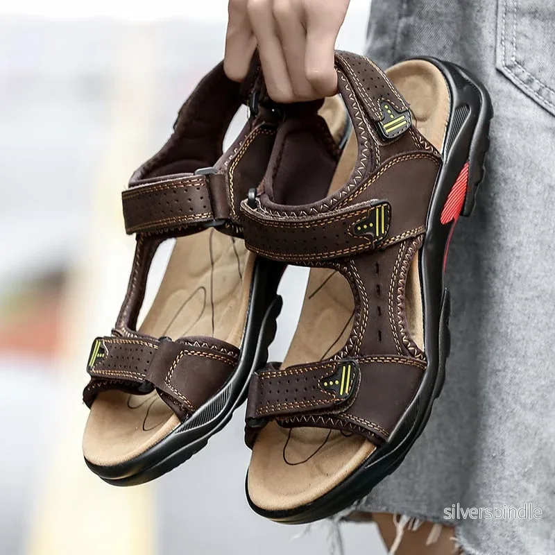 Oliver | Bekväma Syntetiska Sommarslip-on Sandaler