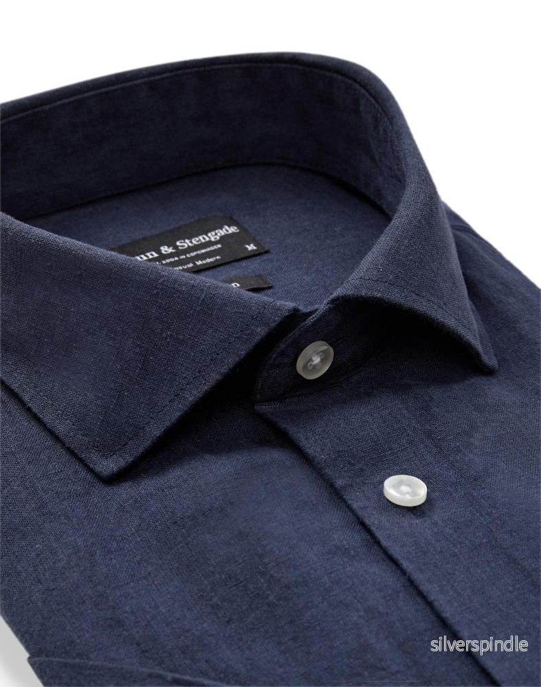 BS Bardet Casual Modern Fit Skjorta - Navy - Bild 2
