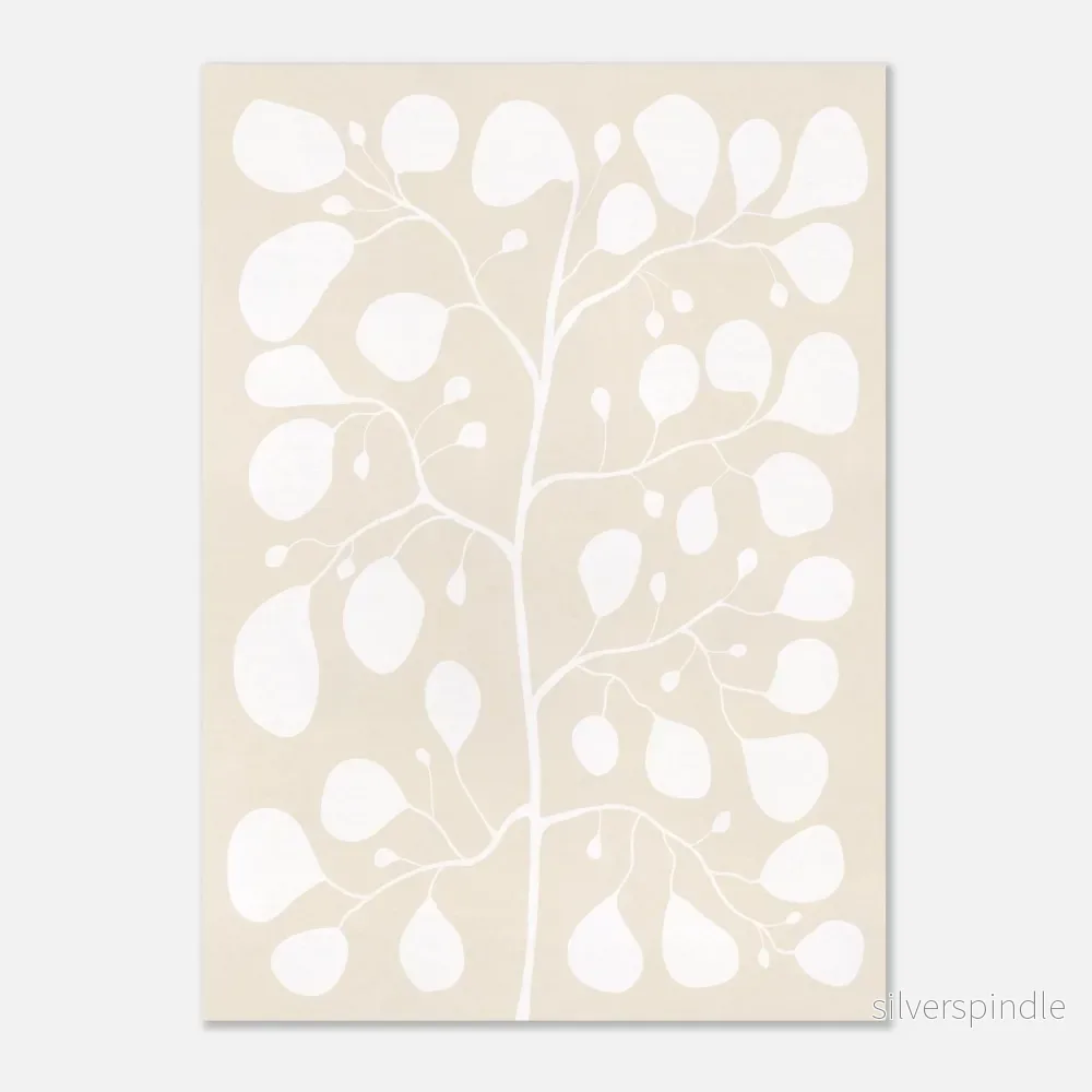 Pilea Cloud Dancer – Botanisk Japandi-poster i minimalistisk stil - Bild 2
