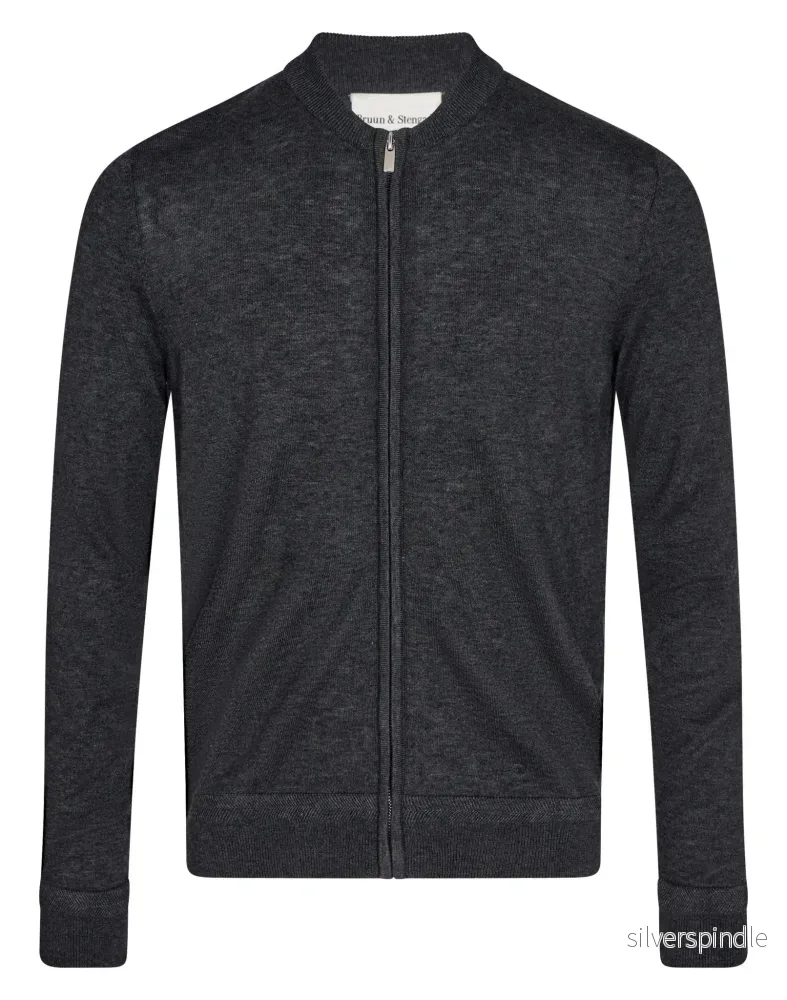 BS Elias Regular Fit Sticka - Grey