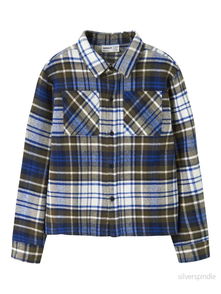 Netul Rutig Overshirt Netul Rutig Overshirt